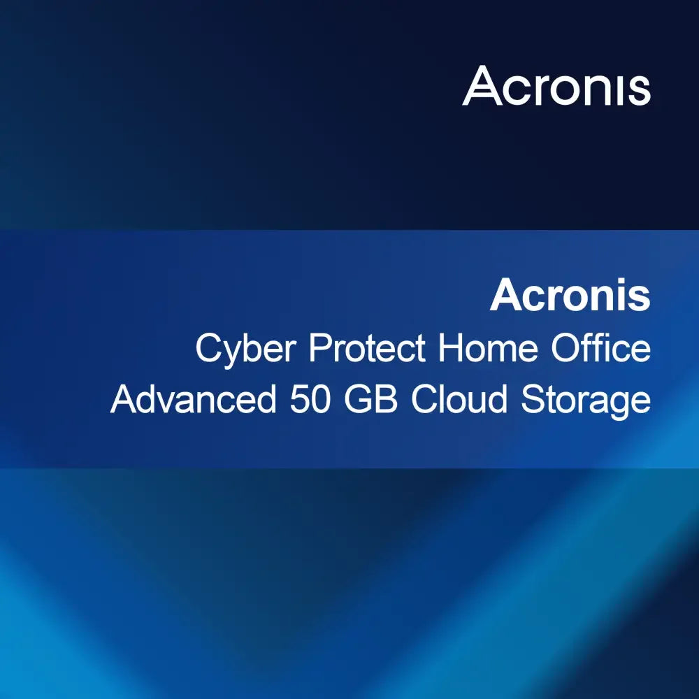 Acronis Cyber Protect Home Office Advanced 50 GB Cloud Storage - 1 Gerät - 1 Jahr
